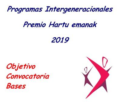 Convocatoria Premio Programas Intergeneracionales